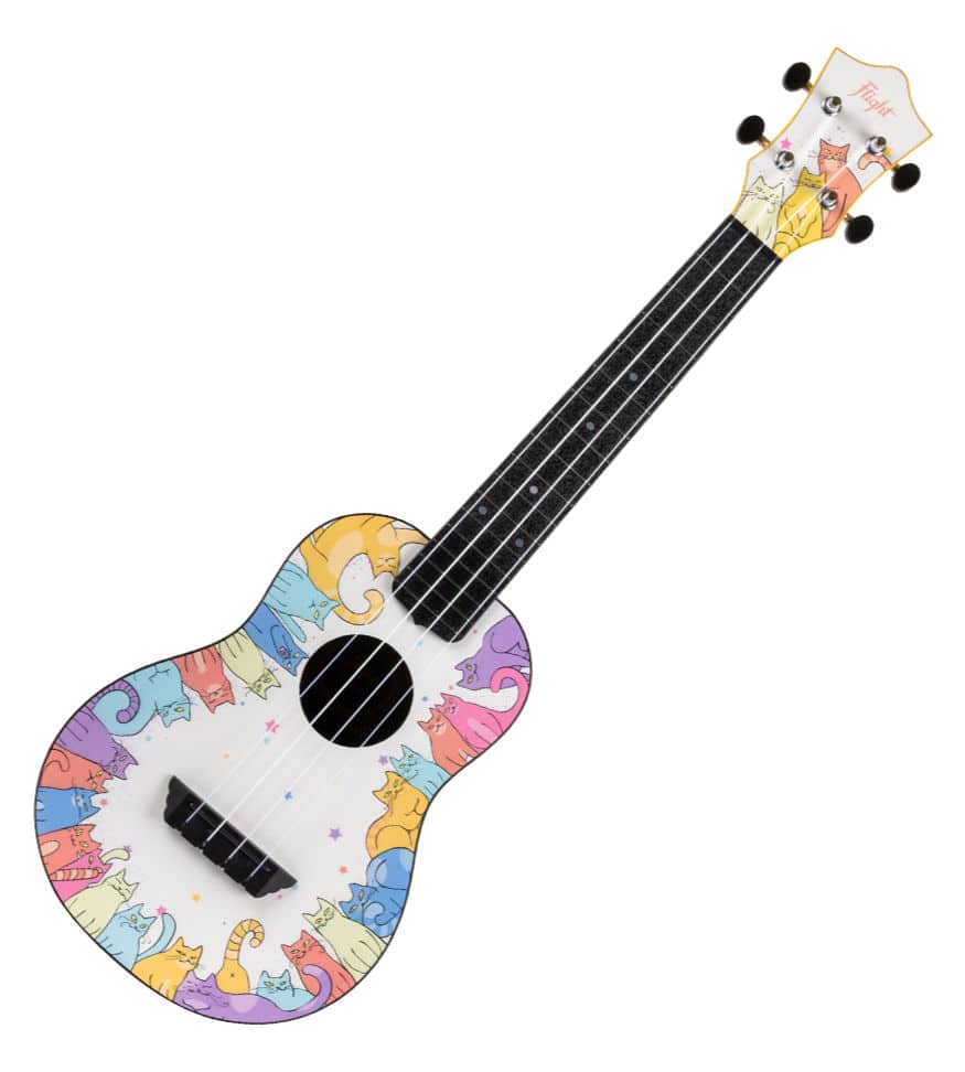 Flight TUC Kitty Travel Konzert Ukulele  - Retoure (Zustand: sehr gut)