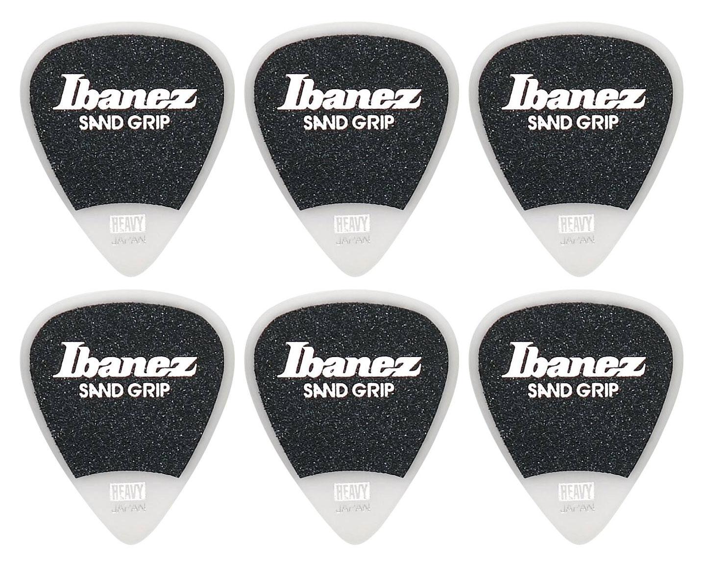 Ibanez PA14HSG-WH Picks Wizard Sand Heavy - 6er Pack