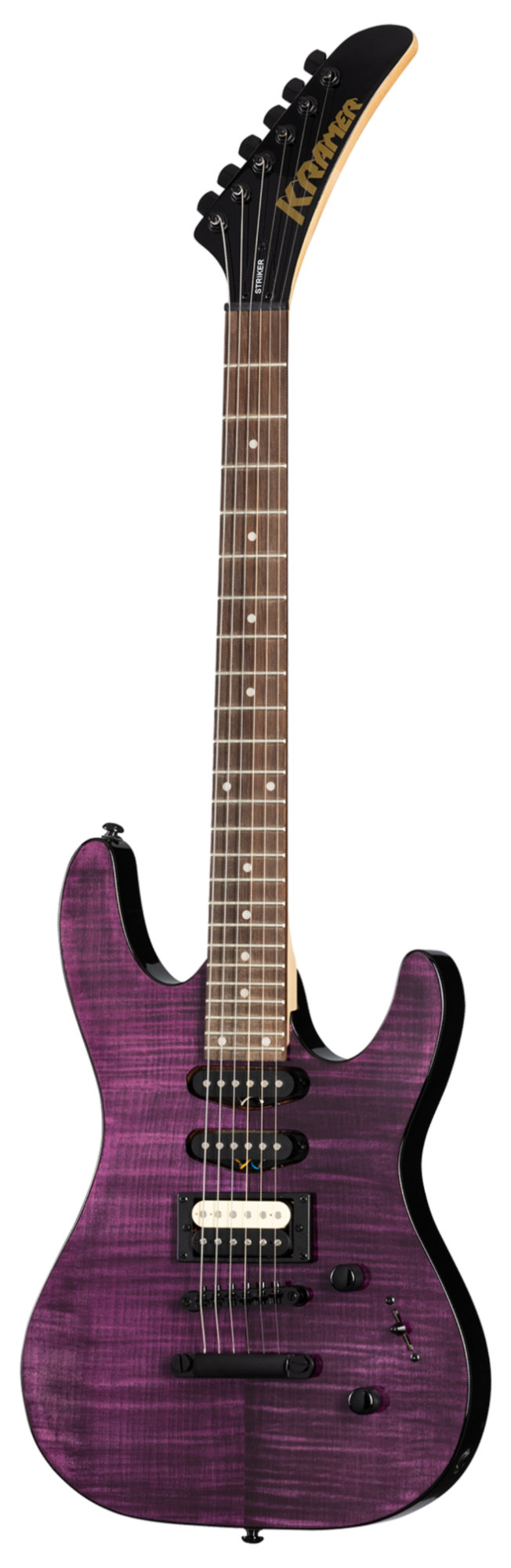 Kramer Striker Figured HSS ST Transparent Purple