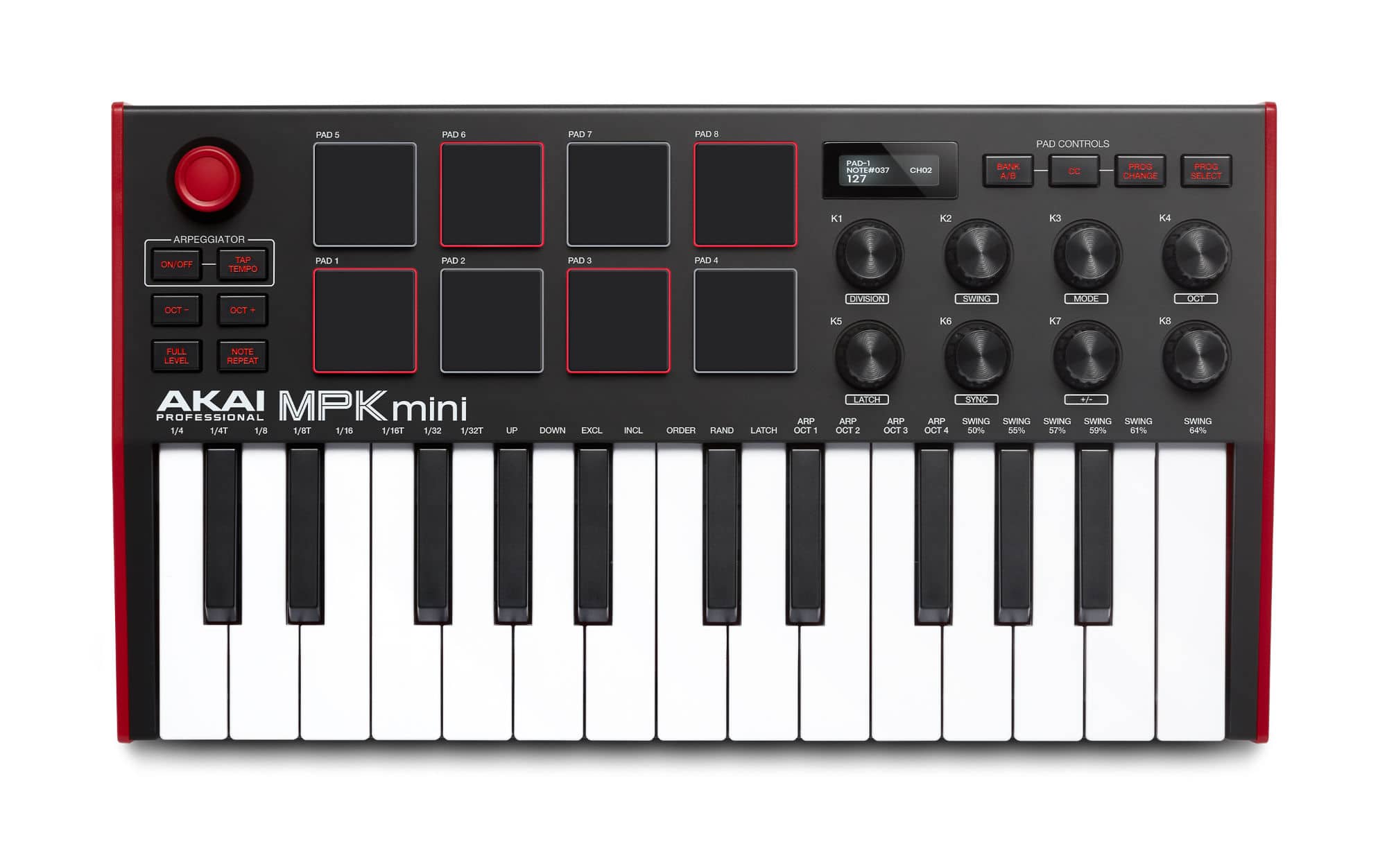 Akai mpk mini mk3 настройка в fl studio