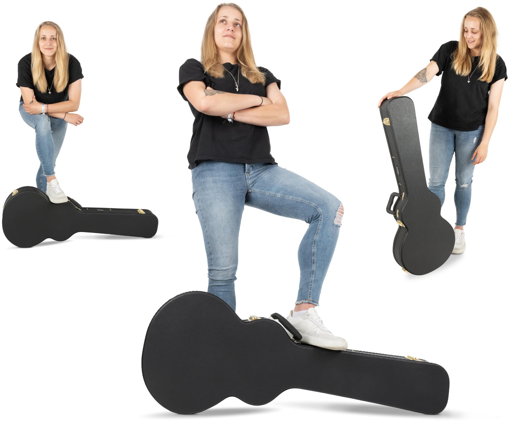 CUSTODIA RIGIDA CHITARRA ELETTRICA ASTUCCIO GOCCIA - L'Angolo Musicale