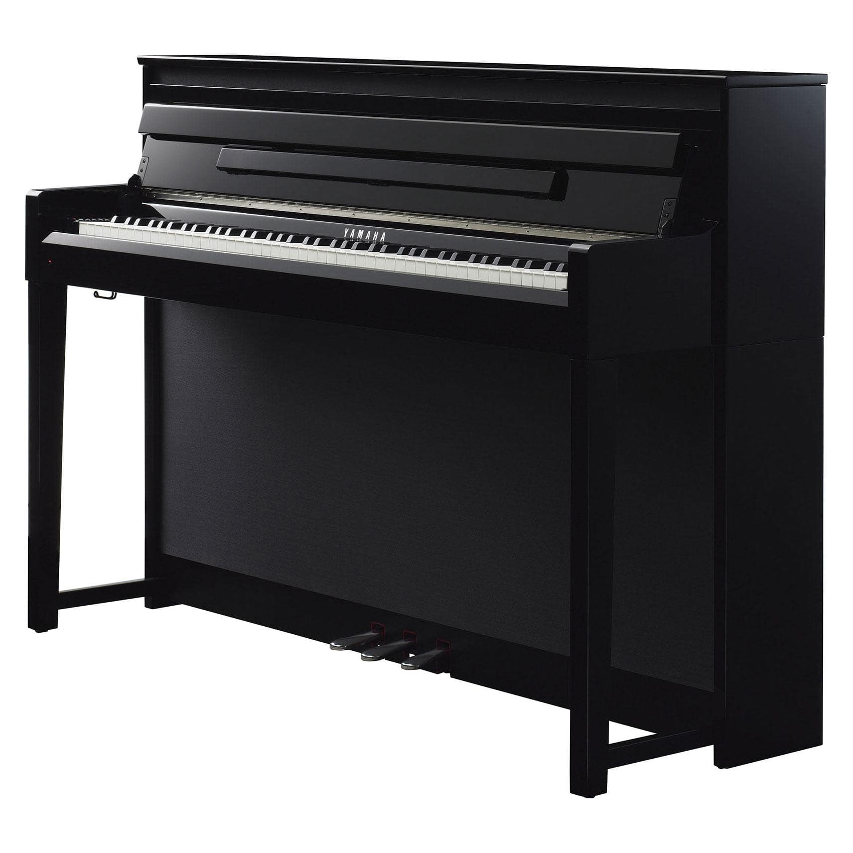 Yamaha CLP 585 PE Digitalpiano schwarz Hochglanz SET