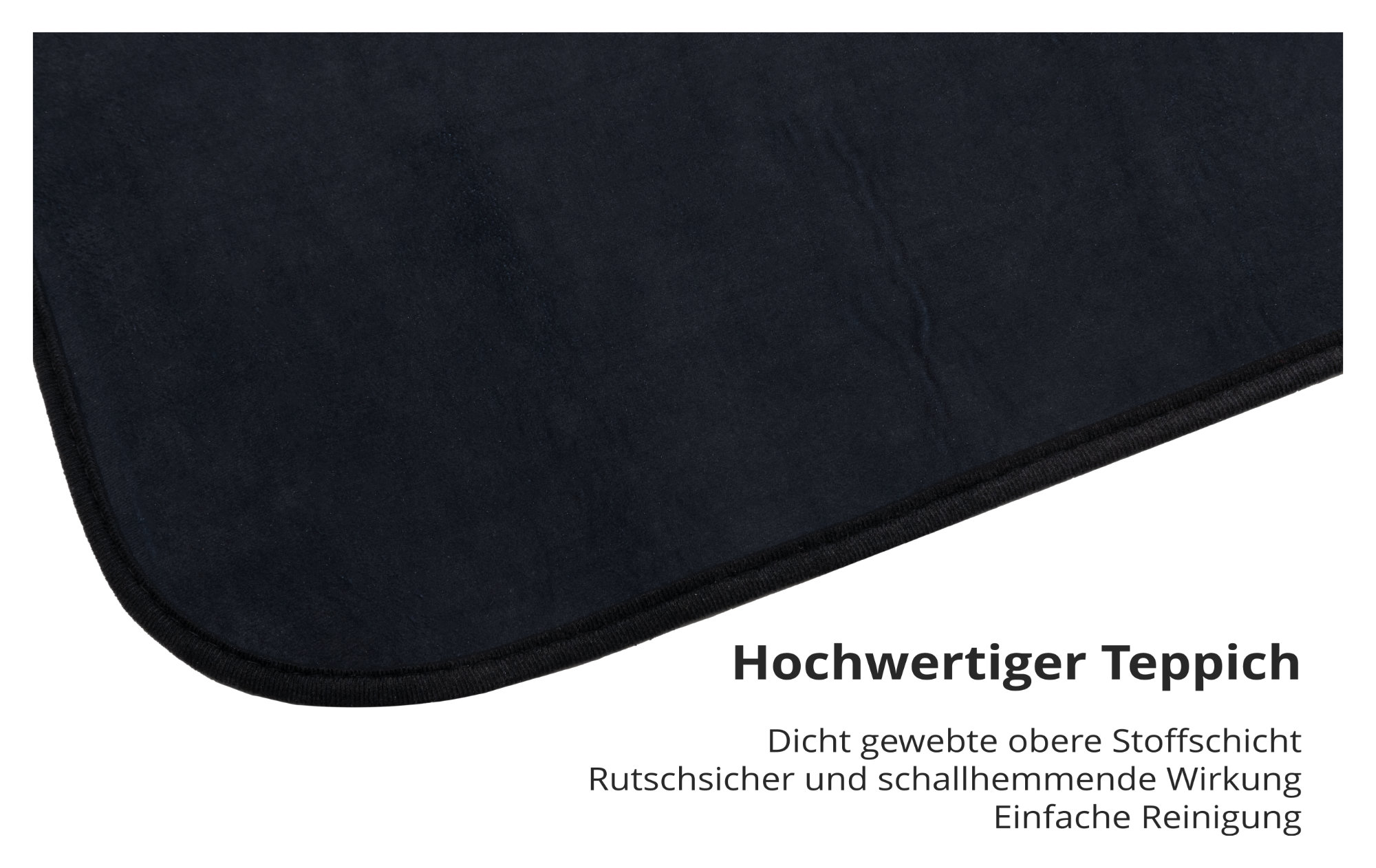 Stagecaptain DTE-1213 BK Tapis de batterie electronique 120x30 cm, noir