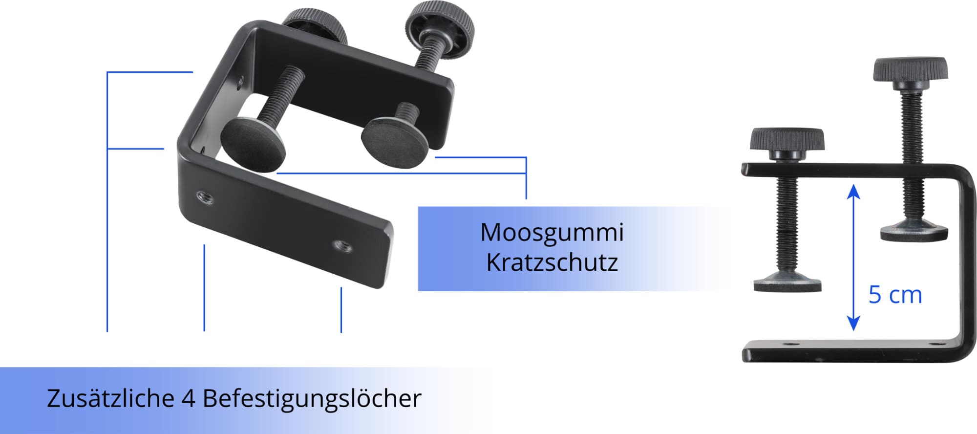 Pronomic LS-100 Laptop Stand / Support dpour ordinateur portable