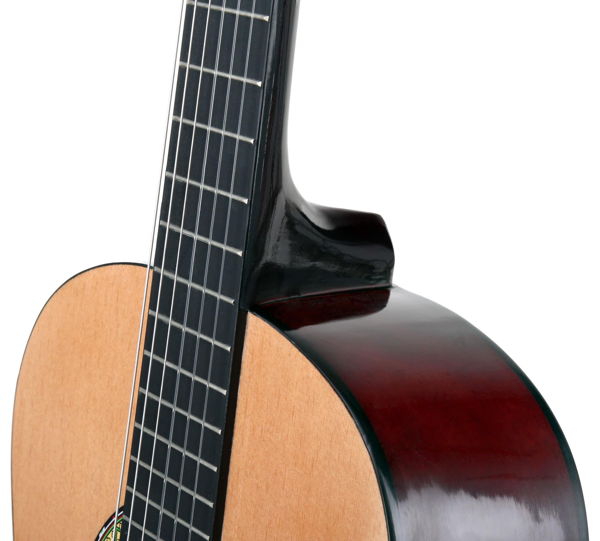 Classic Cantabile Chitarra supporto a parete Hanger nero 3 pezzi