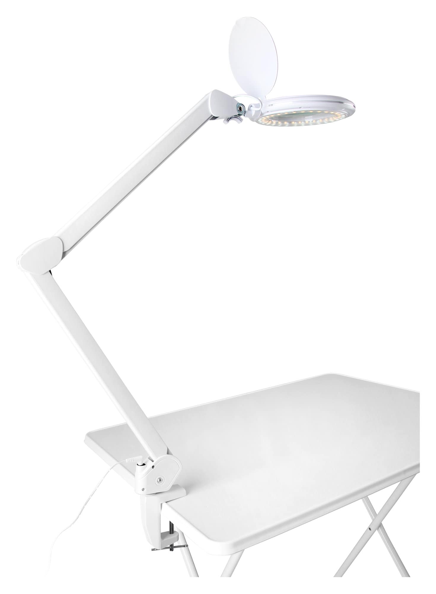 Showlite LL-6085 D LED Lampada con lente 60 x SMD-LED 8W 5 diottrie