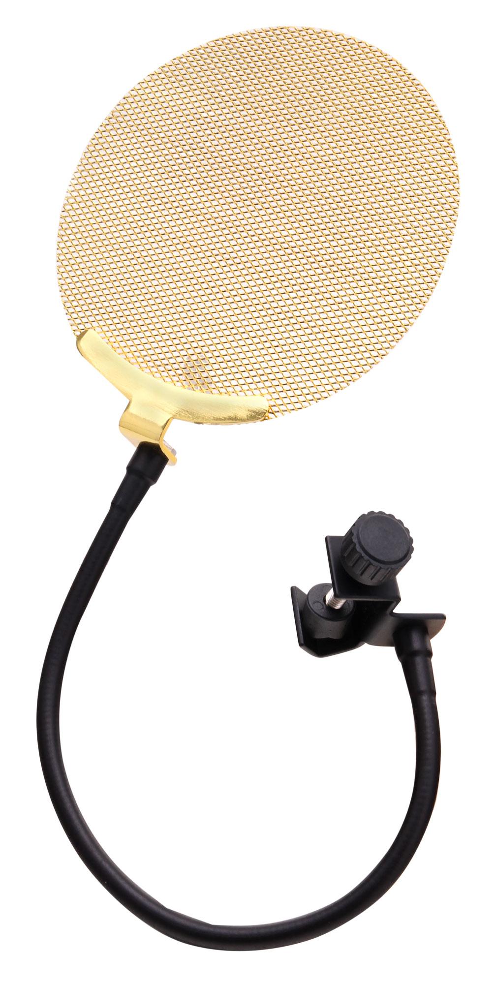 Pronomic USB-M 910 Podcast Bundle incl. protector pop dorado & brazo  micrófono