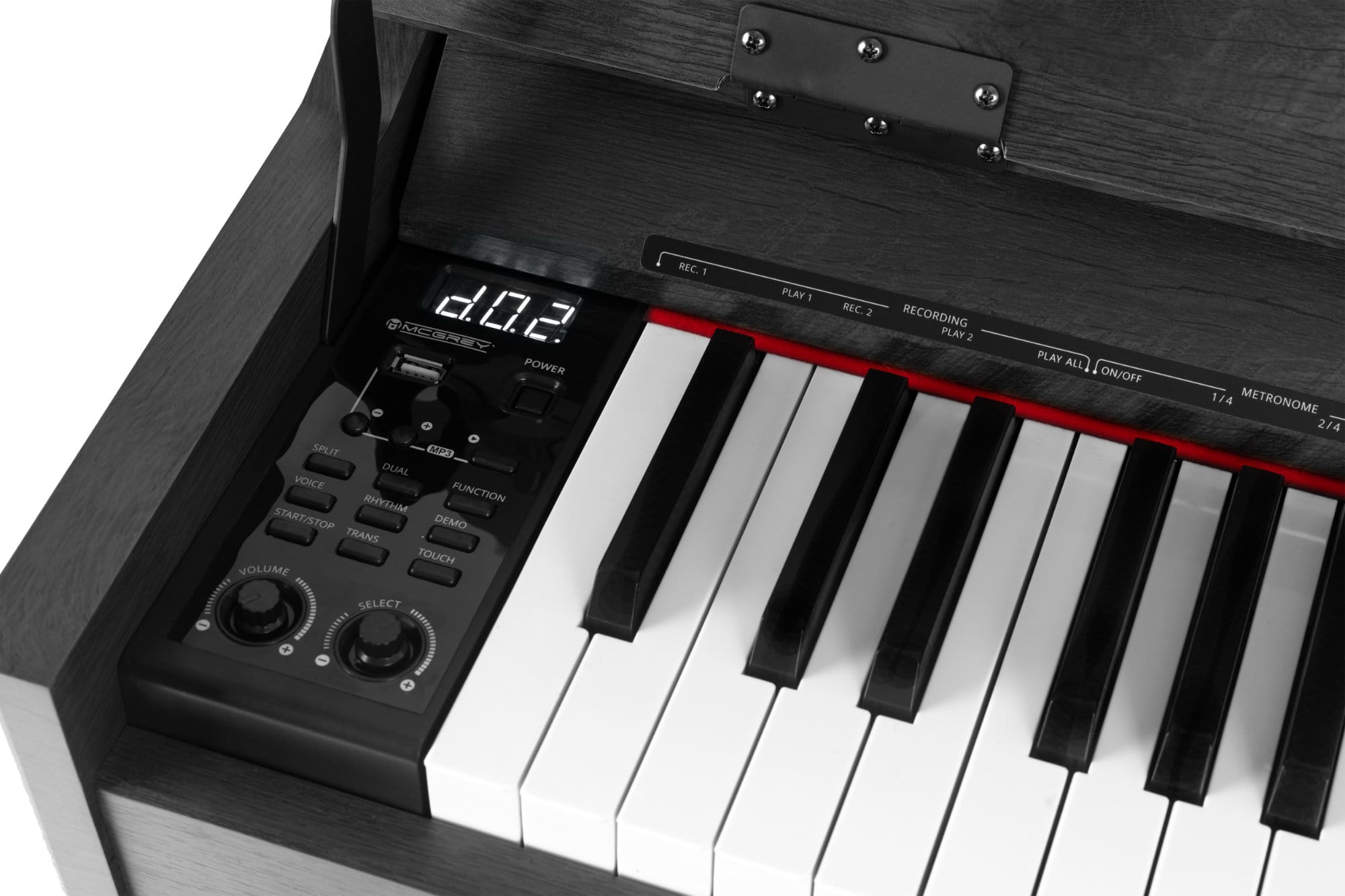 FunKey DP-61 III Clavier 61 touches en design piano numérique set avec  banquette et casque