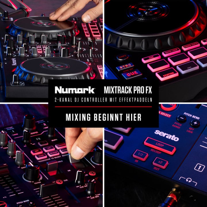 Numark Mixtrack Pro FX