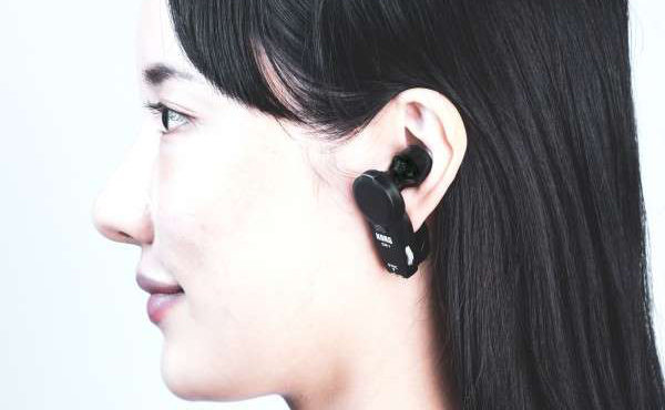 In-Ear-Bauweise für den Einschub in den Gehörgang