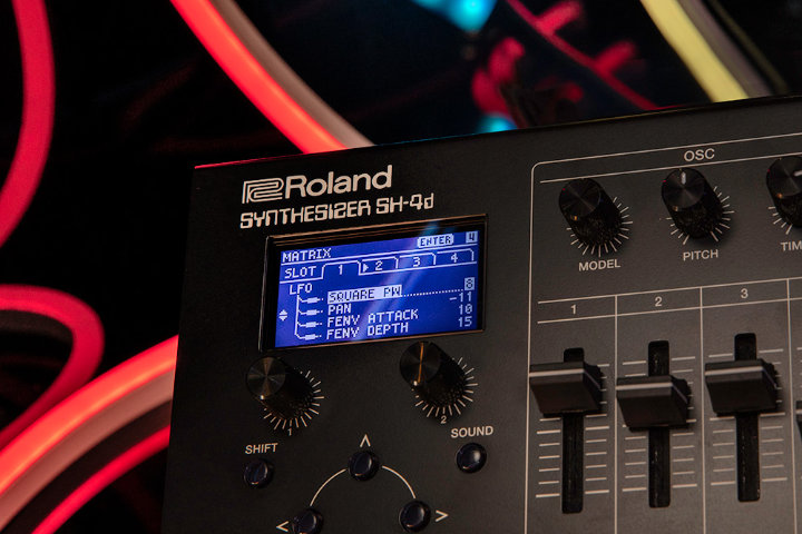Roland SH-4D Desktop Synthesizer