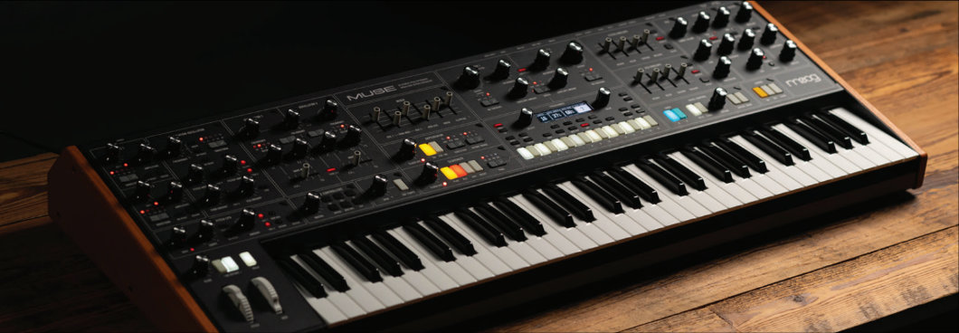 Moog Muse polyphoner Synthesizer