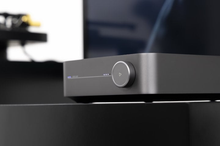 WiiM AMP Pro Multiroom Streaming Verstärker grau